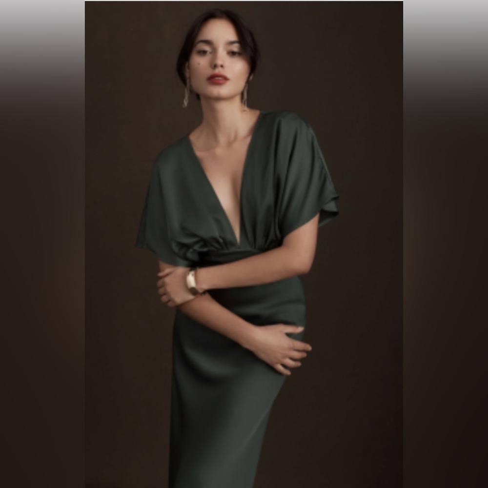 BHLD Maxi Dress Forest Green
